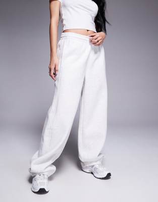 Kaiia Logo Pocket Detail Barrel Leg Sweatpants
