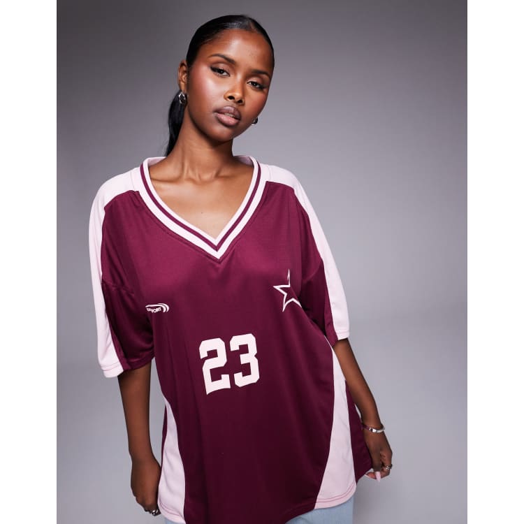 OXG × YUEQI QI Football Oversized Tee OXG × YUEQI QI