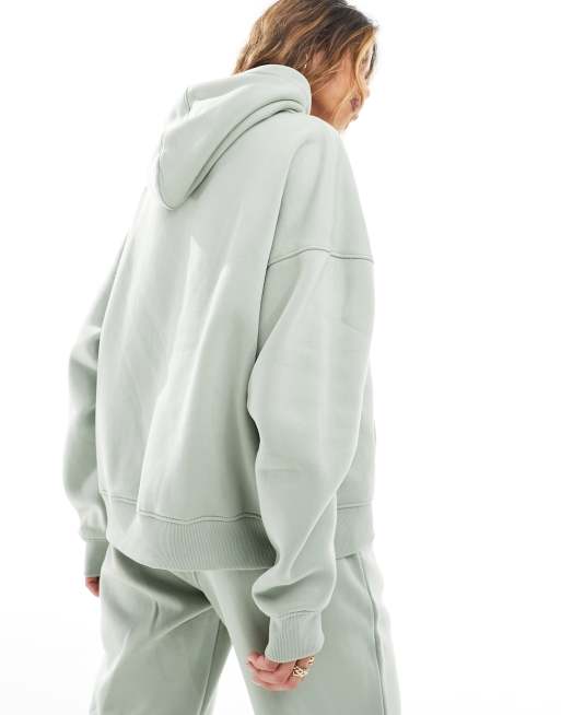 Sage green oversized discount hoodie