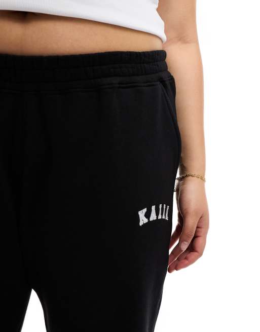 Kaiia Plus - Pantalon de jogging ample - Noir, 4 de 5