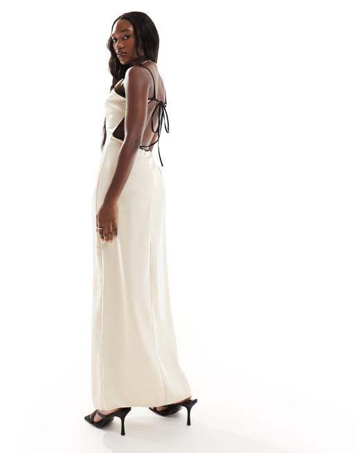 Robe nouée dans le dos new arrivals