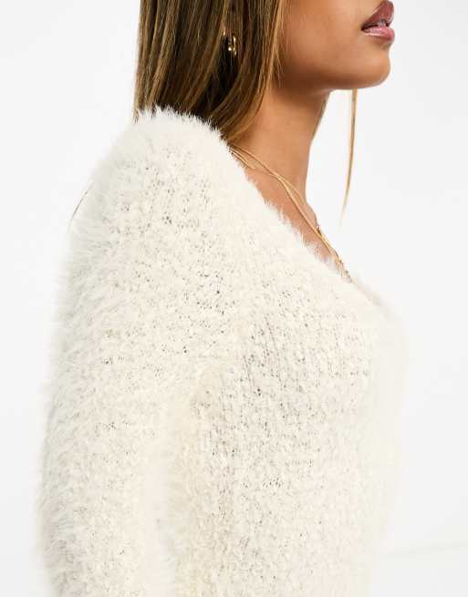 Fur arm 2024 jumper dress