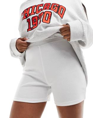 Kaiia - Short legging côtelé - Blanc