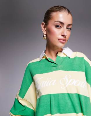 Kaiia Sport Oversized Rugby Shirt