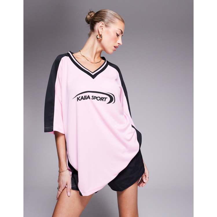 Streetwear Shirt T Shirt Sport Femme Grande Taille Kaiia Sport T