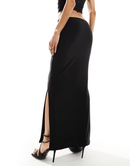 Strakke maxi online rok