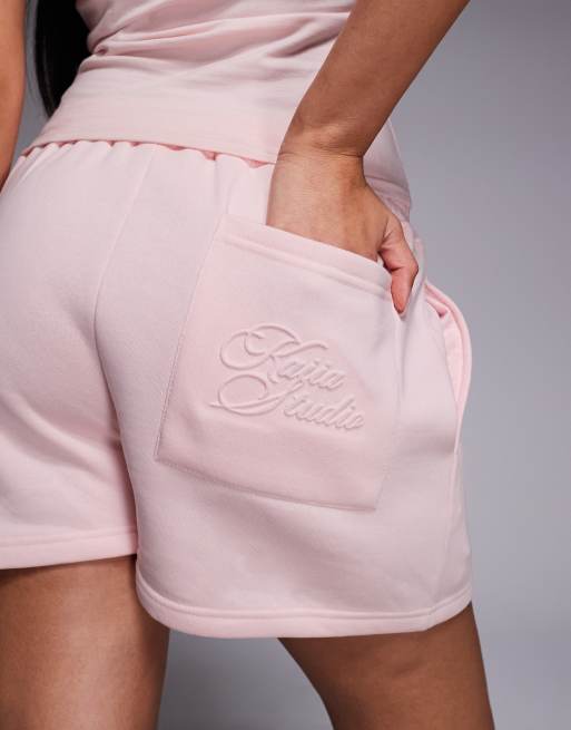 Kaiia – Studio – Ljusrosa sweatshorts, del av set, 5 av 5