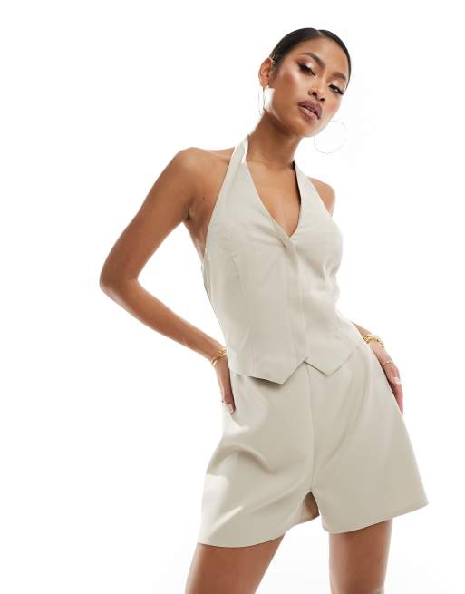 Halter top romper hotsell