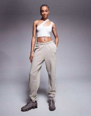 Tall cuffed sweatpants in stone-Neutral