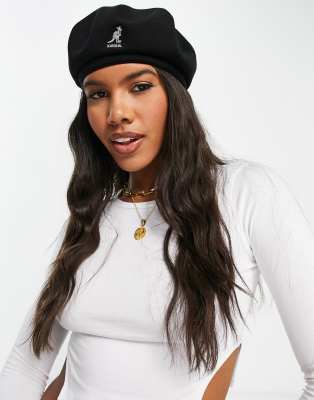 Kangol Bamboo Jax beret in black | ASOS