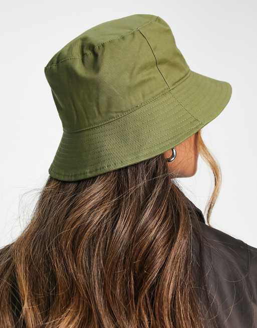 Kangol – Bawełniany kapelusz typu bucket w kolorze khaki, 3 z 4