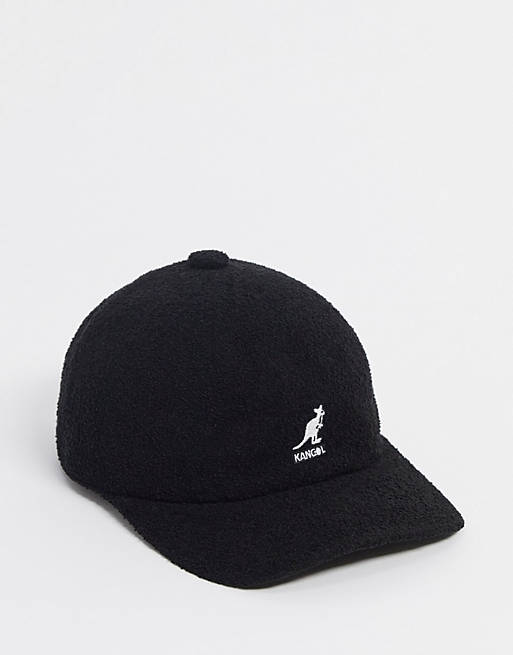 Kangol bermuda baseball cap in black | ASOS