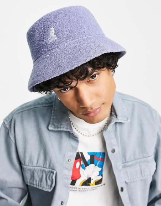 Kangol – Bermuda – Fioletowy kapelusz typu bucket