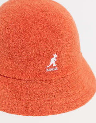 orange kangol hat