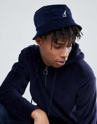 Kangol cord bucket hat in navy | ASOS