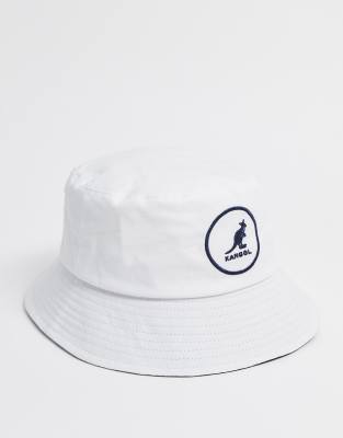 kangol bucket hat white