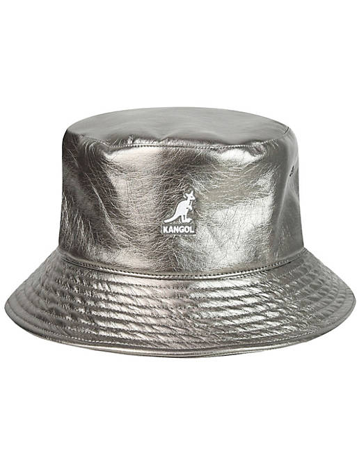 Kangol Future bucket hat with earflaps in bronze