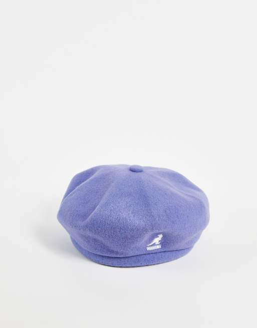 Kangol – Jax – Dovt syrénlila basker i ull