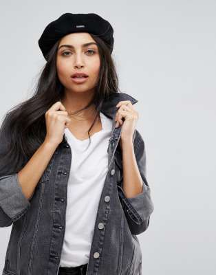 kangol beret black