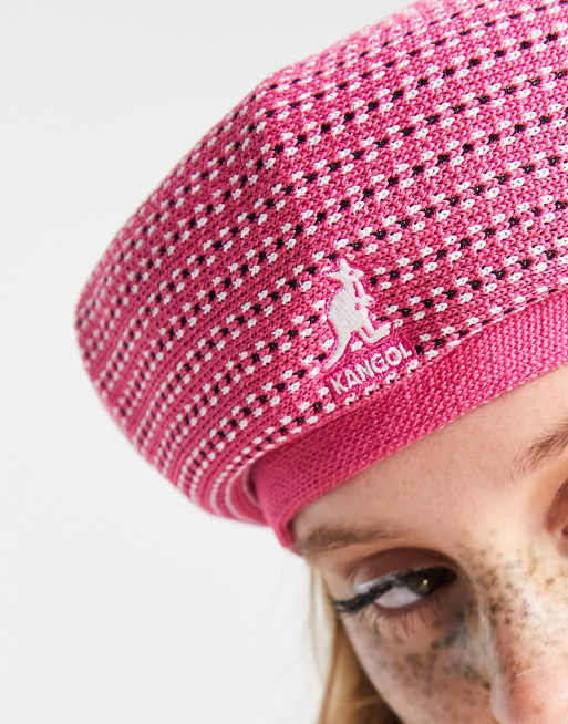 Kangol Preppy Jaxx beret in pink | ASOS display picture 1