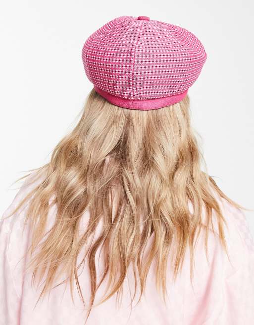 Kangol Preppy Jaxx beret in pink | ASOS