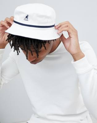 kangol stripe lahinch bucket hat