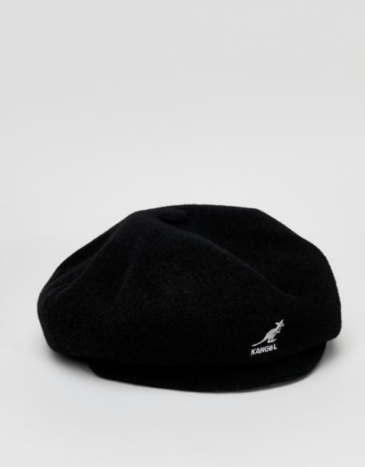 Kangol Wool Jax beret in black | ASOS