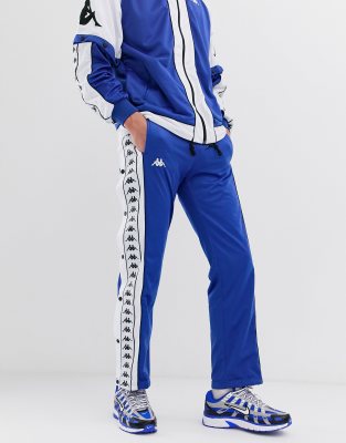 kappa joggers blue