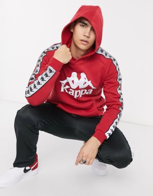 Kappa red hotsell and black sweater