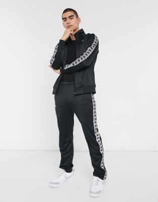kappa reflective track pants
