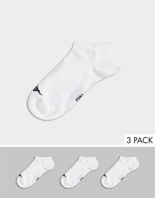 Kappa 3 pack low cut trainer socks