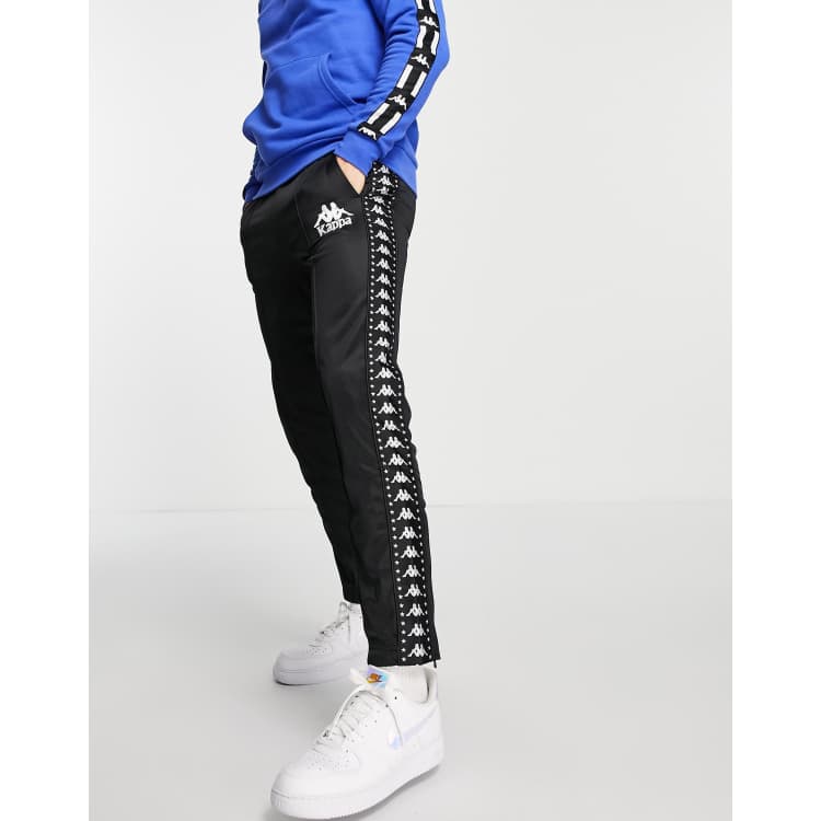 Kappa pantaloni neri on sale