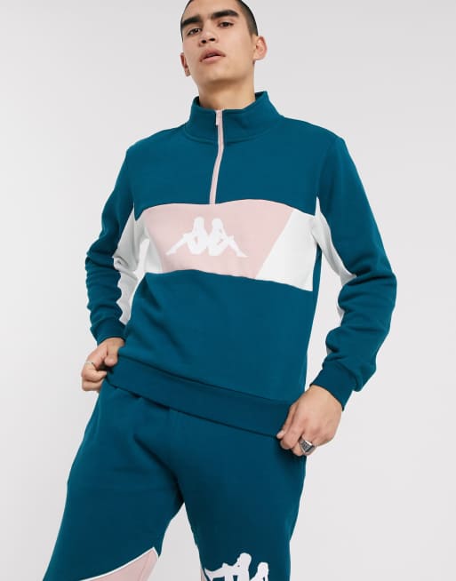 Teal cheap kappa sweatsuit