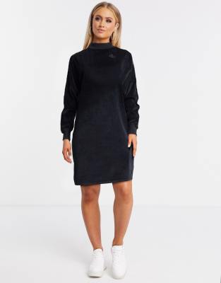 velour t shirt dress