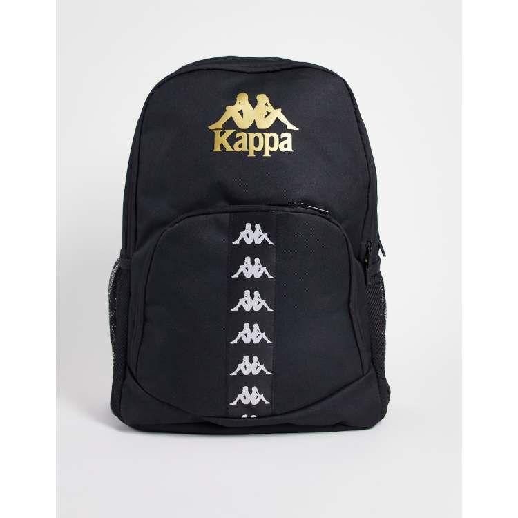 Kappa backpack with logo in black