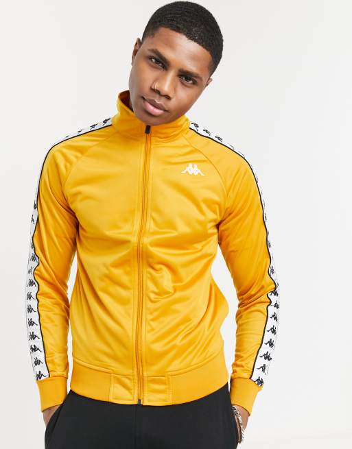 Veste kappa jaune new arrivals