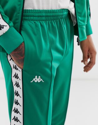 Kappa green sweatpants sale