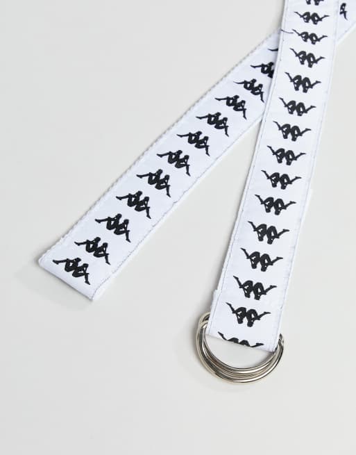 Ceinture kappa shop blanche