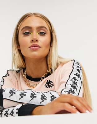 kappa pink sweater