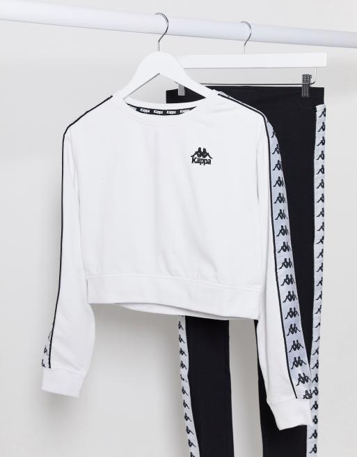 Kappa black and store white sweater