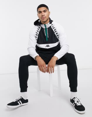 kappa half zip jacket