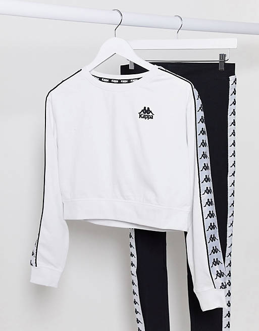 kløft protein champion Hvid cropped sweater | Gabinetecivil-alShops - adidas amazon canada store  hours today 2 28 2013 - Kappa