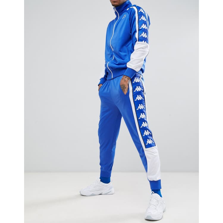 Kappa tracksuit deals navy blue