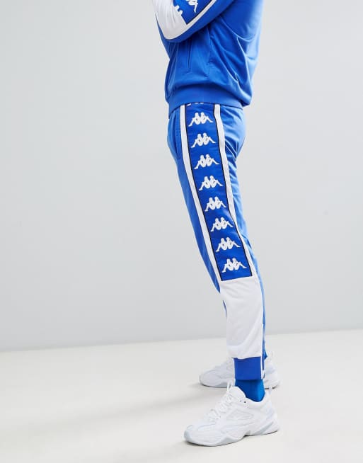 Kappa track pants store blue