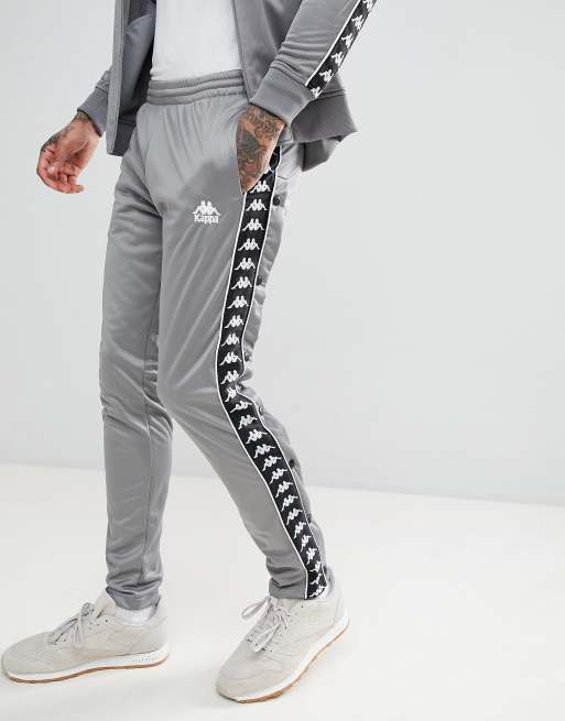 Grey store kappa tracksuit