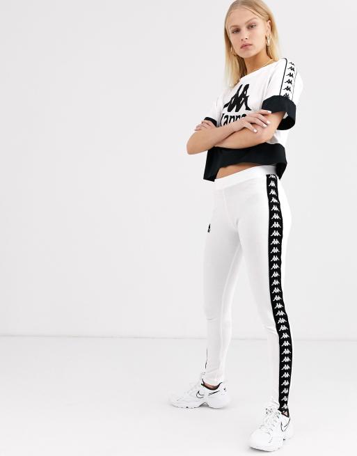 Kappa Leggings With Side Logo