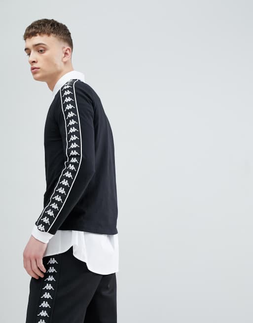 Sleeve With Banda Taping In Black | ASOS