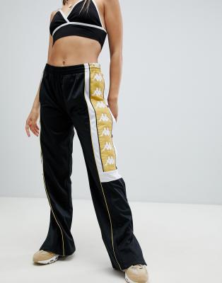 kappa popper pants womens