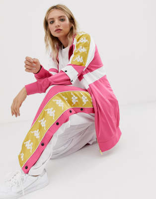 pink kappa tracksuit top