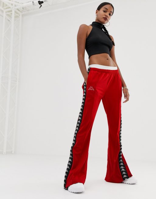 Kappa wide cheap leg pants